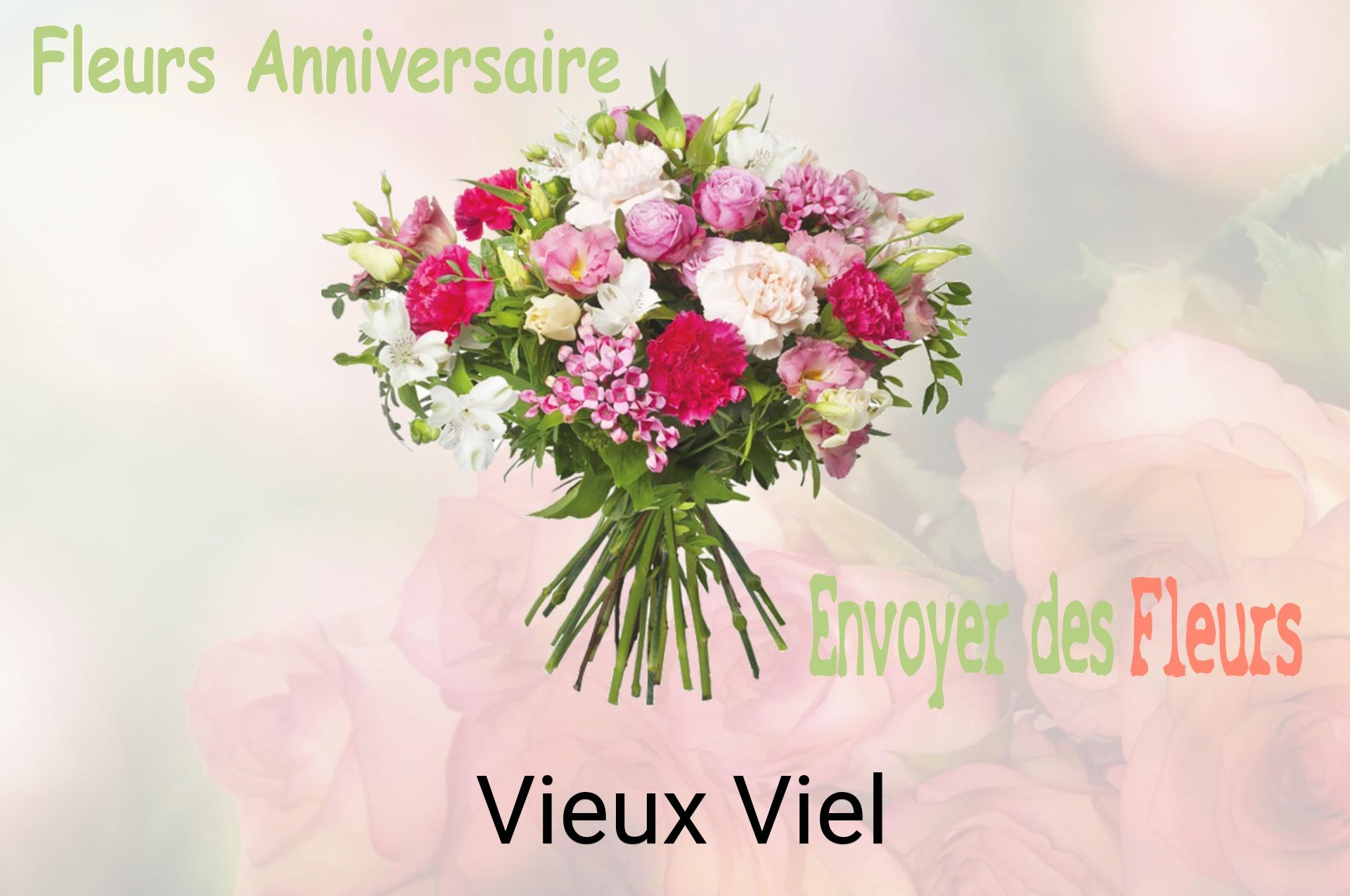 Bouquet de fleurs d’anniversaire livré à Vieux-Viel